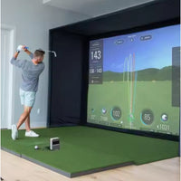 Golf Simulator Built for Accuracy, Radar Launch Monitors, 310cm Frame, Professional Analytics