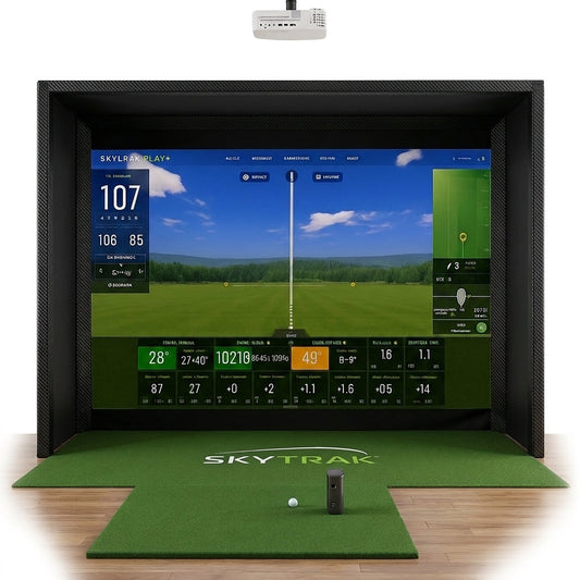 SkyTrak Elite Pro Golf Studio — Studio Shot